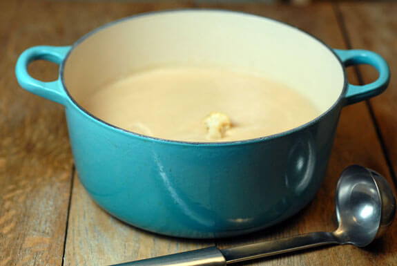 Roasted Cauliflower Soup
